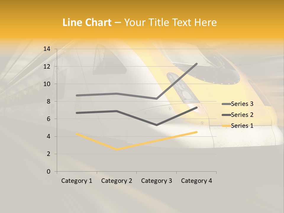 Business Diesel Railway PowerPoint Template
