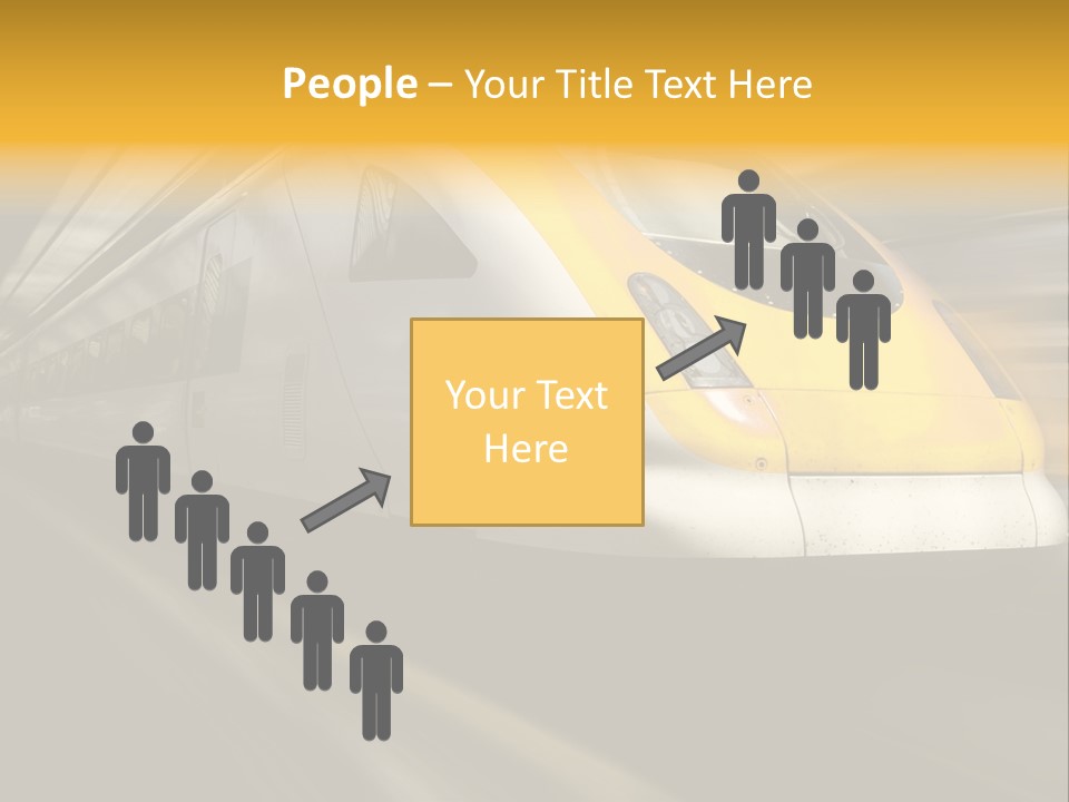 Business Diesel Railway PowerPoint Template