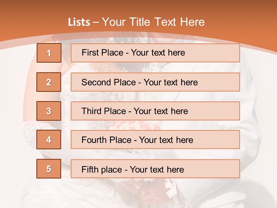 Fashion Caucasian Cheerful PowerPoint Template