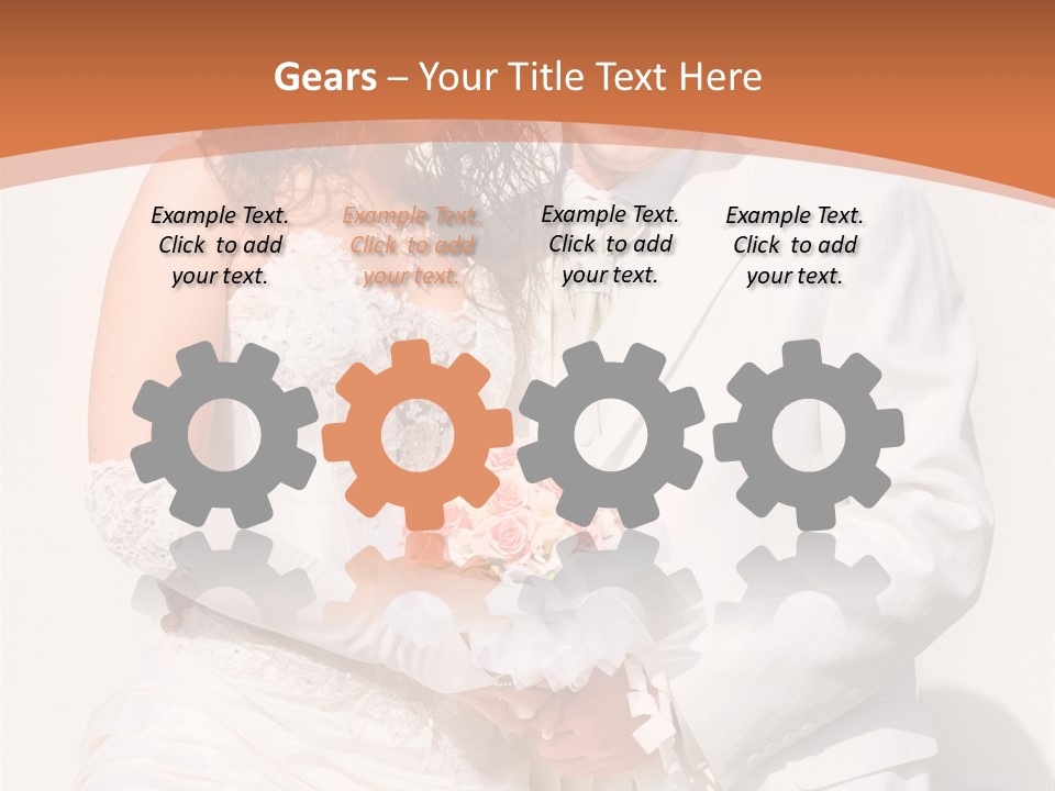 Fashion Caucasian Cheerful PowerPoint Template