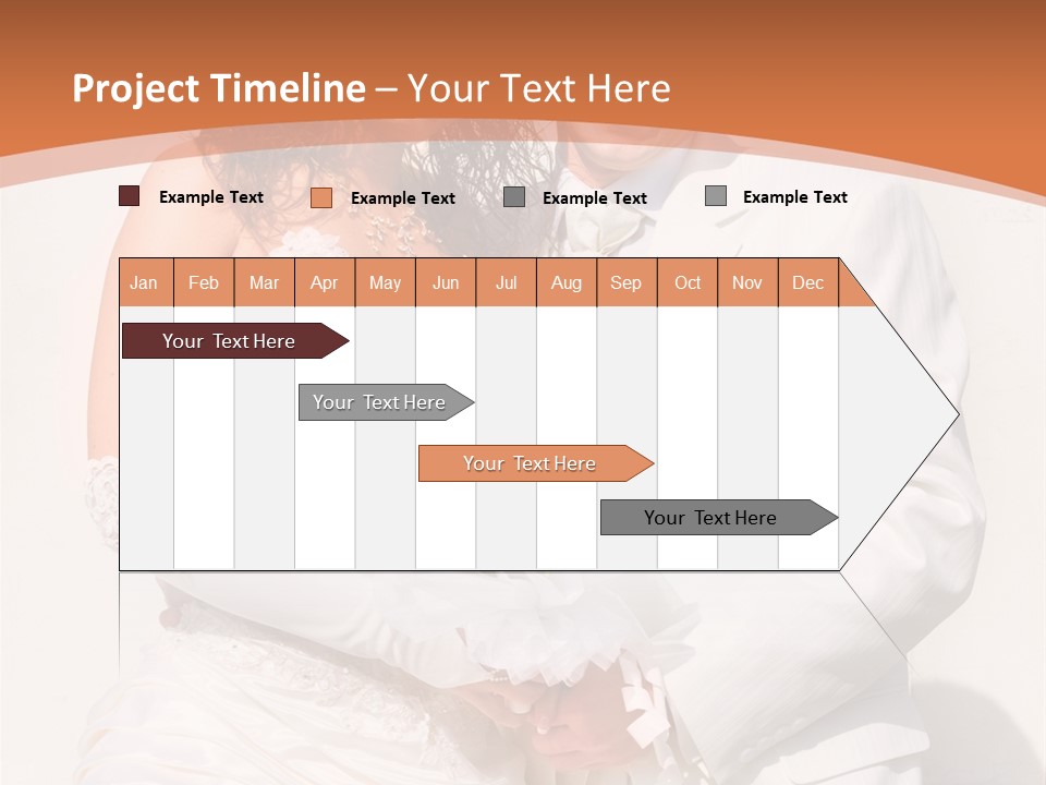 Fashion Caucasian Cheerful PowerPoint Template