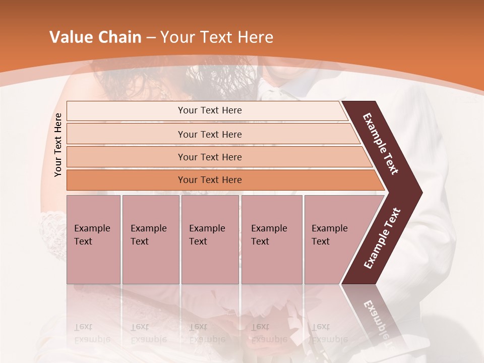 Fashion Caucasian Cheerful PowerPoint Template