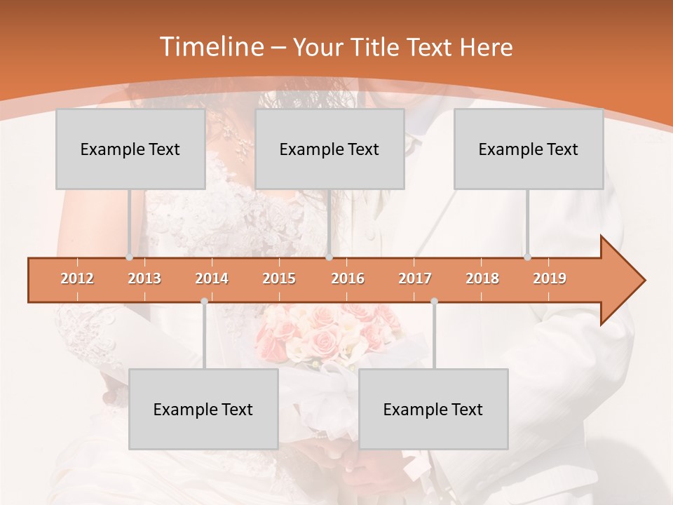 Fashion Caucasian Cheerful PowerPoint Template