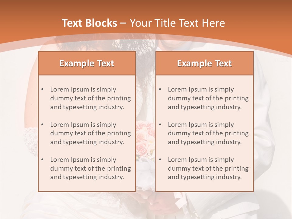 Fashion Caucasian Cheerful PowerPoint Template