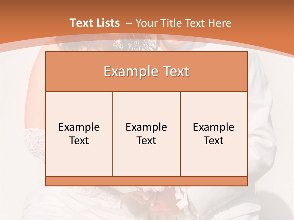 Fashion Caucasian Cheerful PowerPoint Template