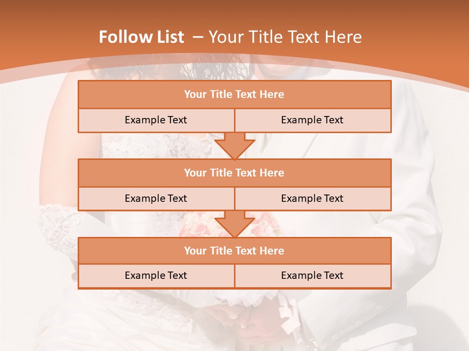 Fashion Caucasian Cheerful PowerPoint Template