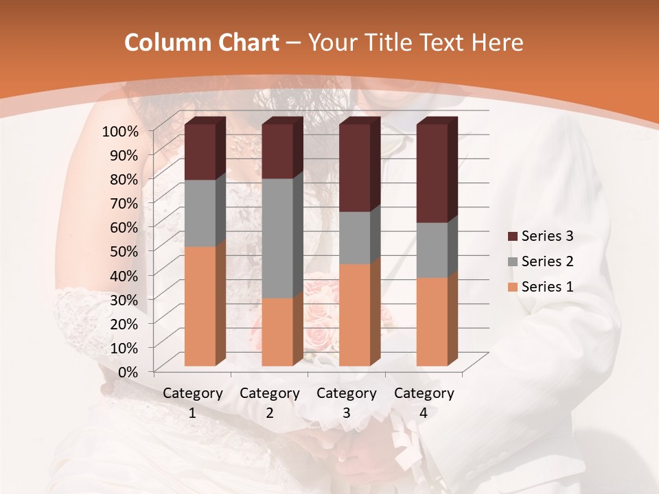 Fashion Caucasian Cheerful PowerPoint Template