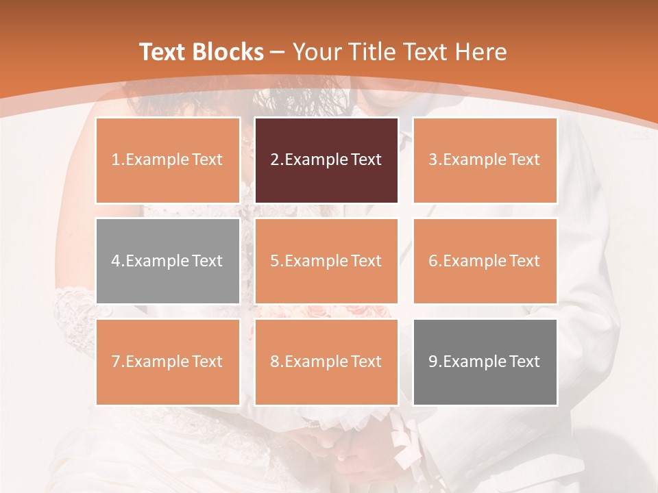 Fashion Caucasian Cheerful PowerPoint Template