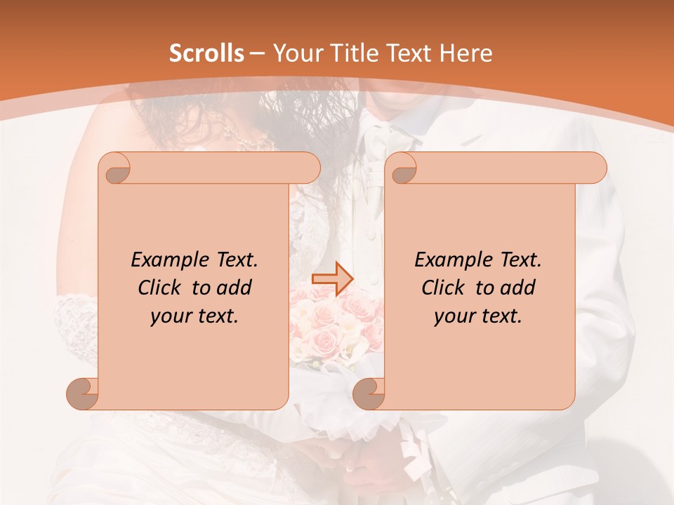 Fashion Caucasian Cheerful PowerPoint Template