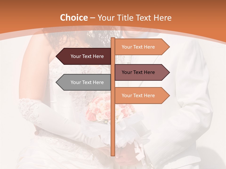 Fashion Caucasian Cheerful PowerPoint Template