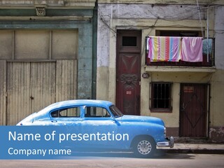 Cuba Park American PowerPoint Template