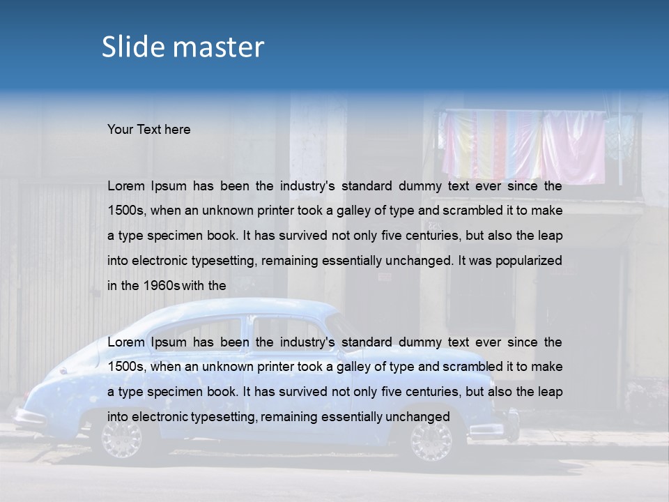 Cuba Park American PowerPoint Template