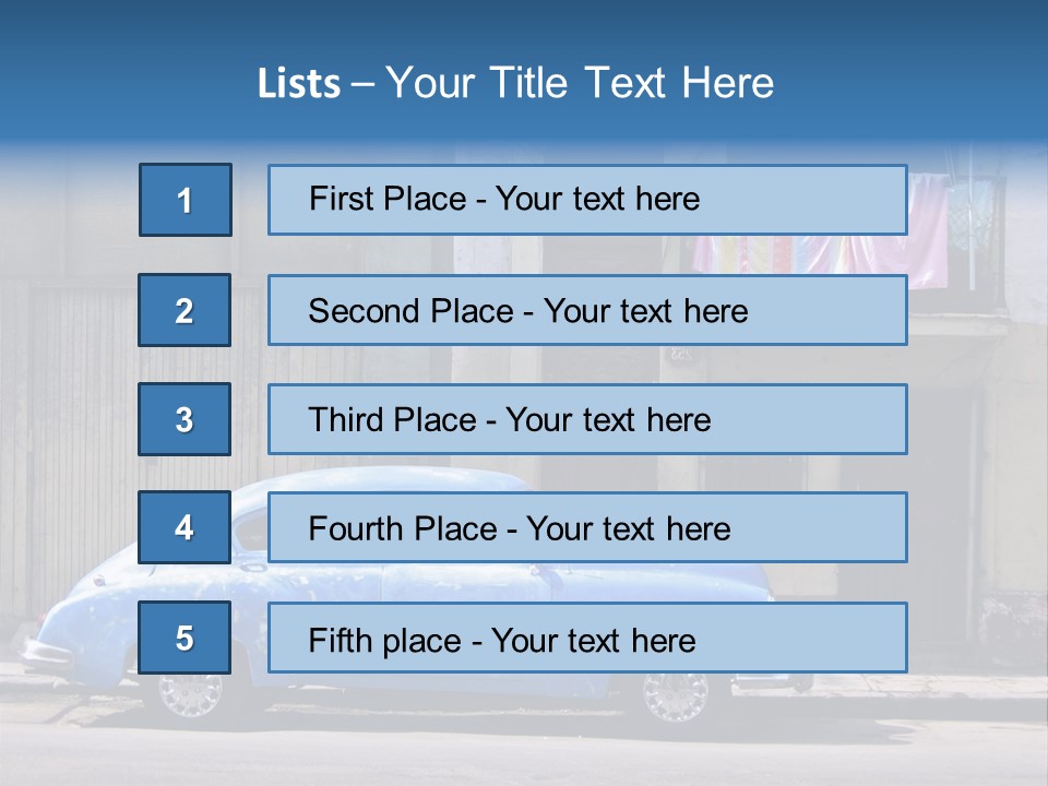 Cuba Park American PowerPoint Template
