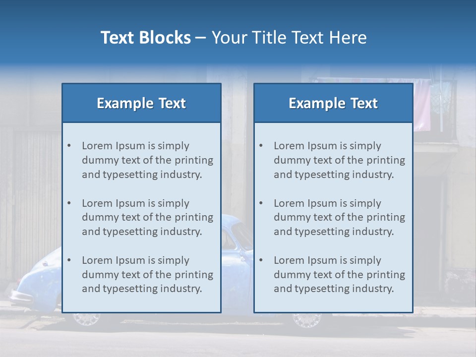 Cuba Park American PowerPoint Template