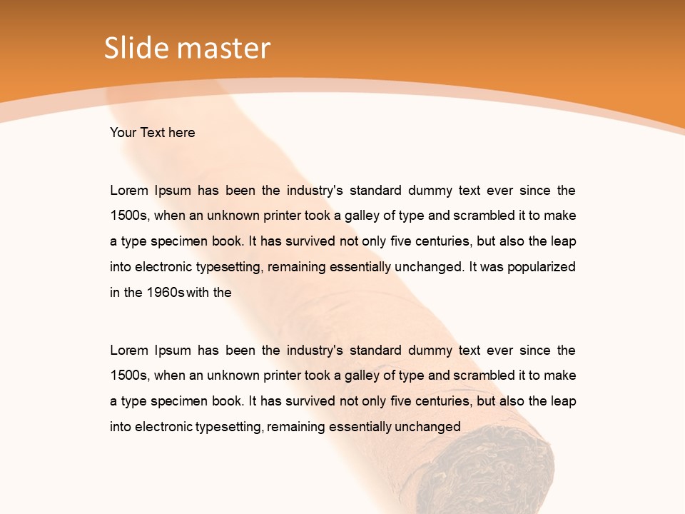 Import Havana Detail PowerPoint Template