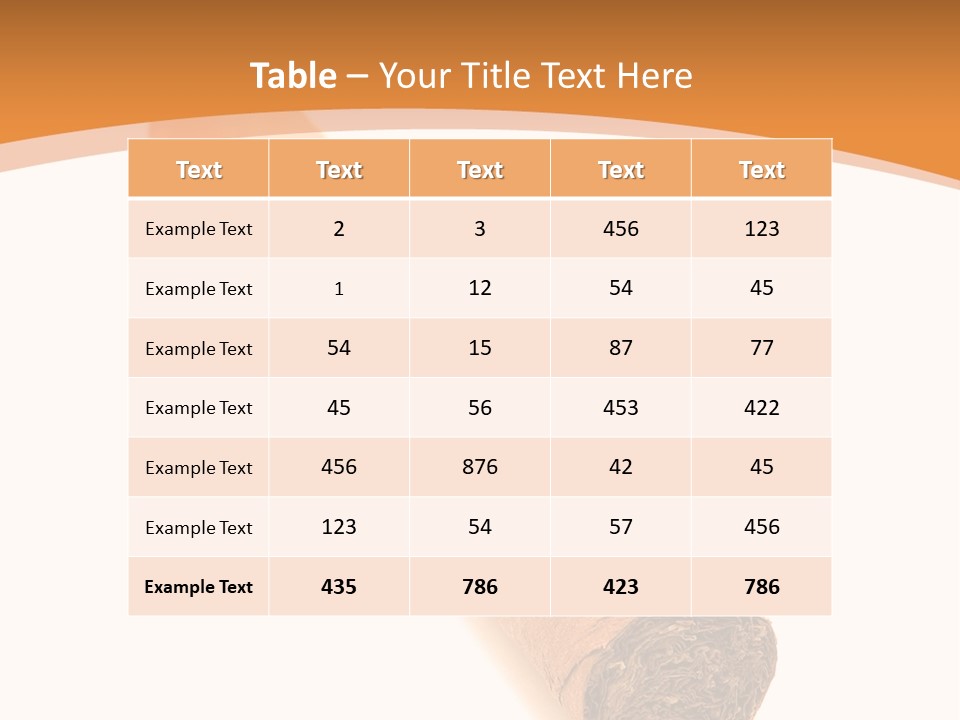 Import Havana Detail PowerPoint Template