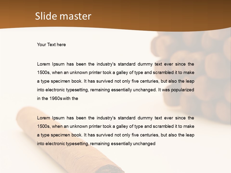 Noble Bad Cancer PowerPoint Template