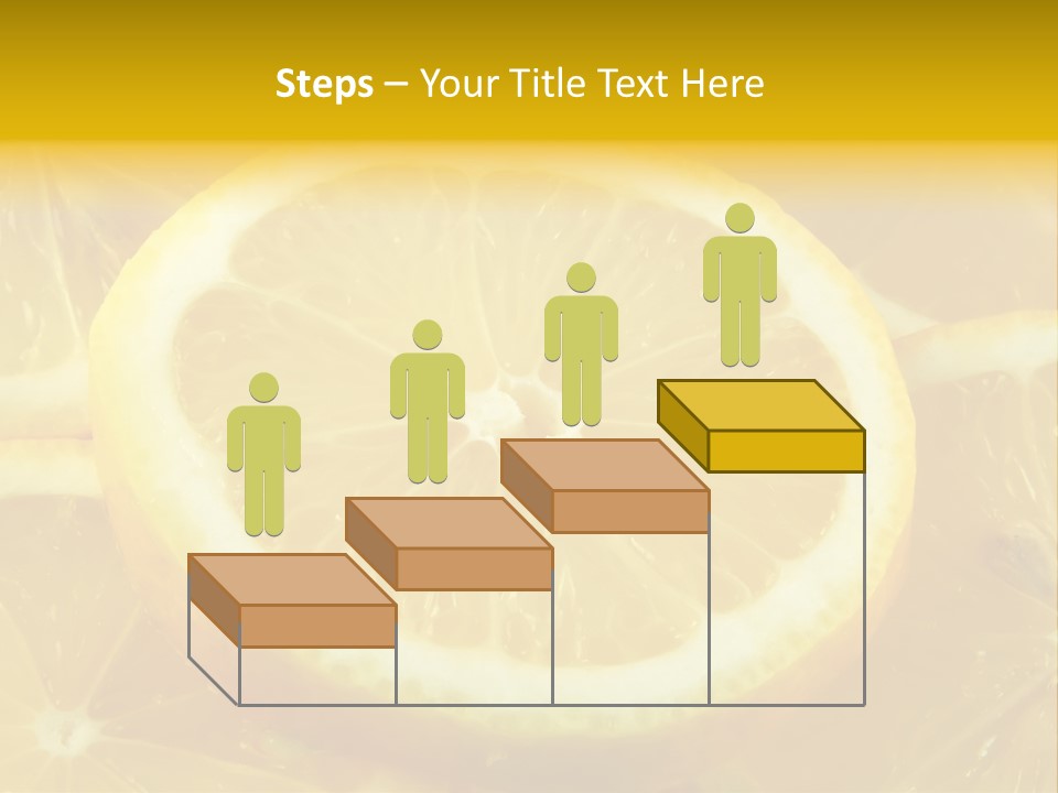 Close Citrus Fruity PowerPoint Template