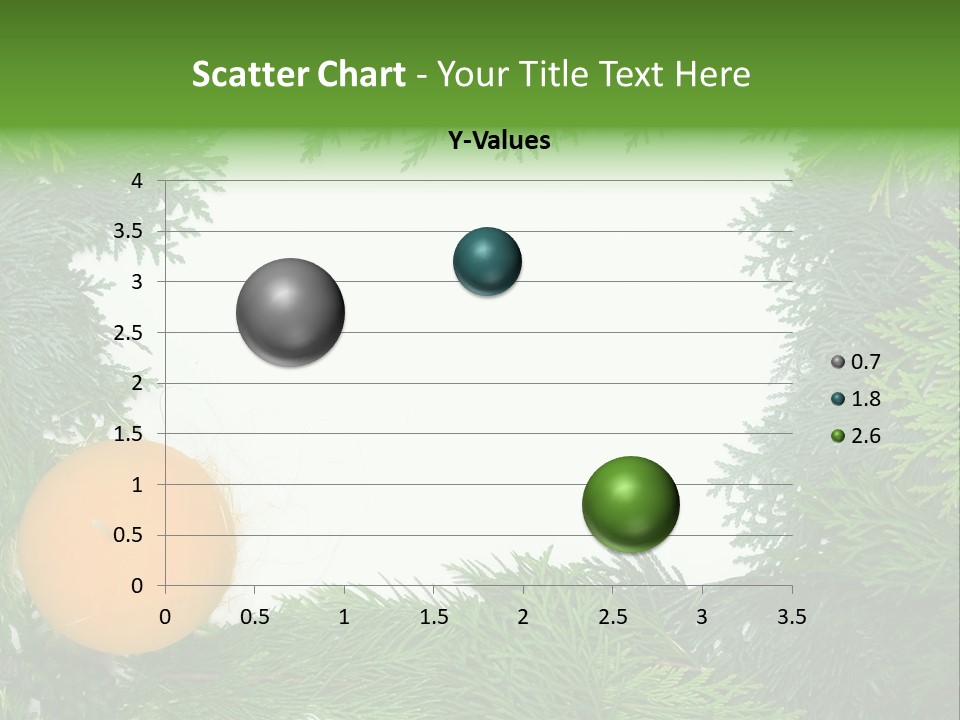 Needle Pine Frame PowerPoint Template