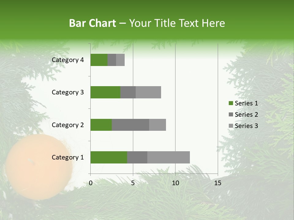 Needle Pine Frame PowerPoint Template