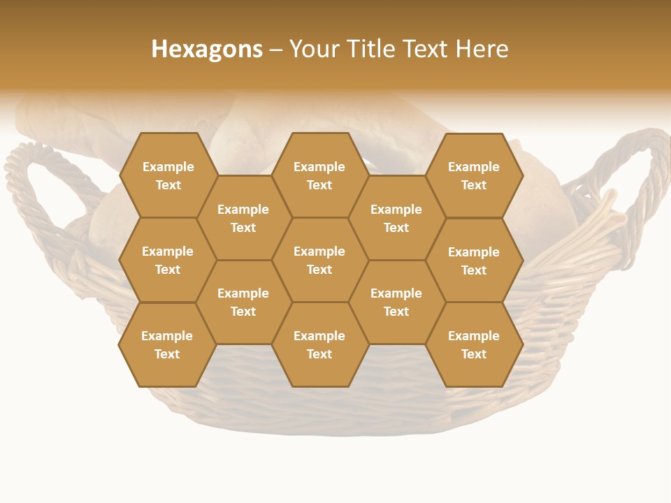 Basket Tasty Pastry PowerPoint Template