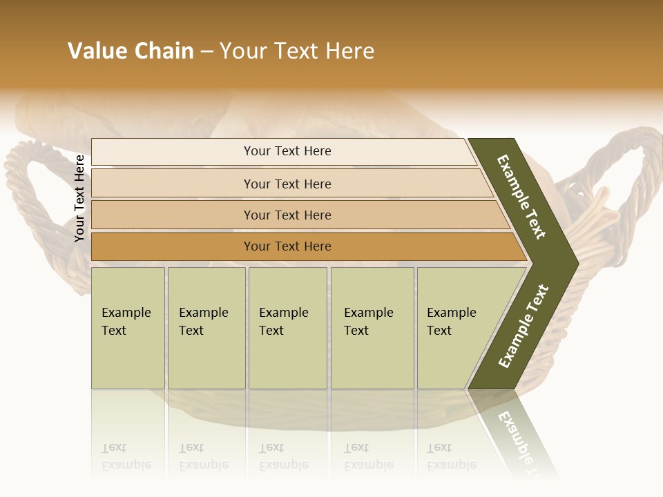 Basket Tasty Pastry PowerPoint Template