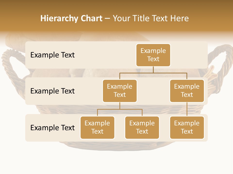 Basket Tasty Pastry PowerPoint Template