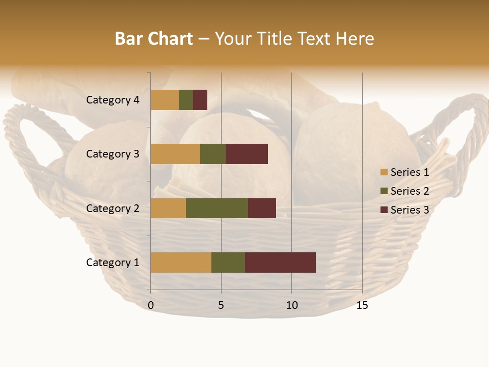 Basket Tasty Pastry PowerPoint Template