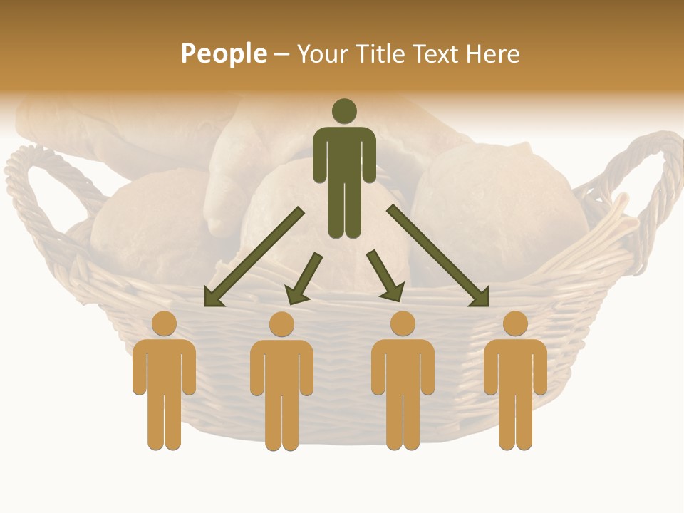 Basket Tasty Pastry PowerPoint Template