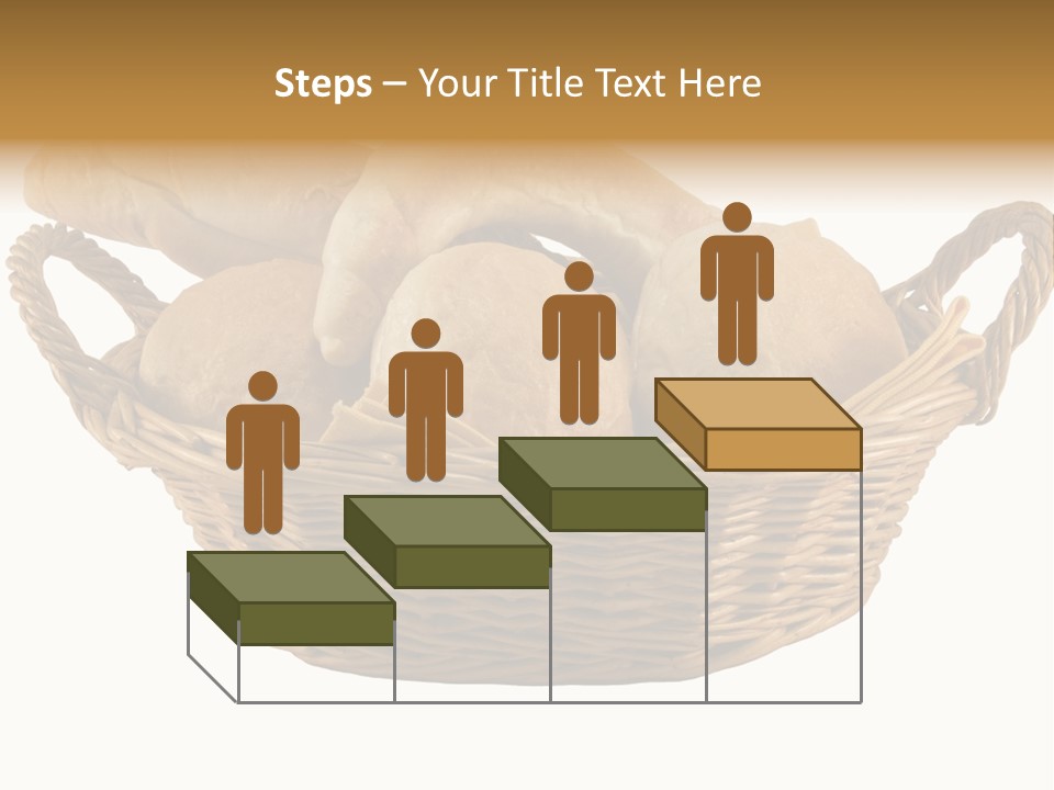 Basket Tasty Pastry PowerPoint Template