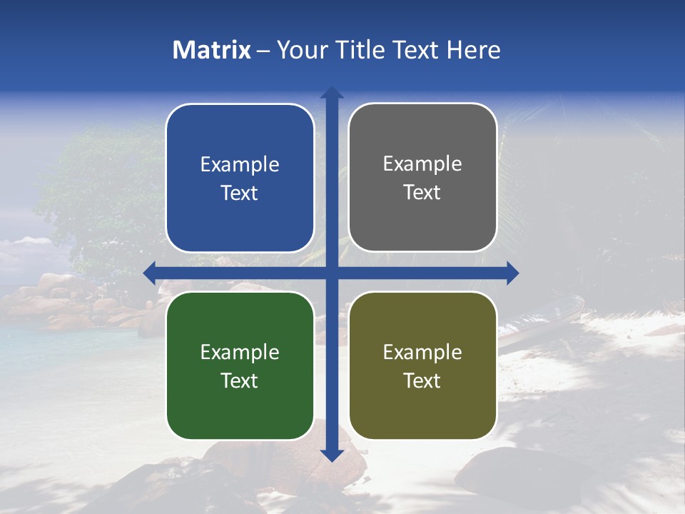 Tropics Palm Beach PowerPoint Template