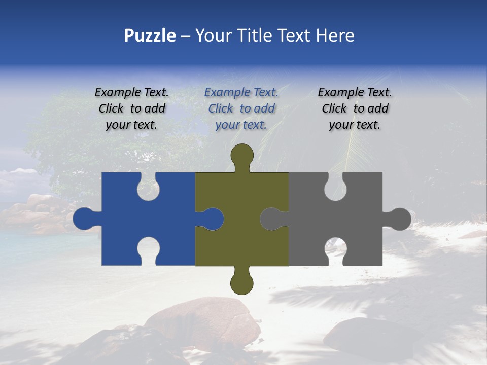 Tropics Palm Beach PowerPoint Template