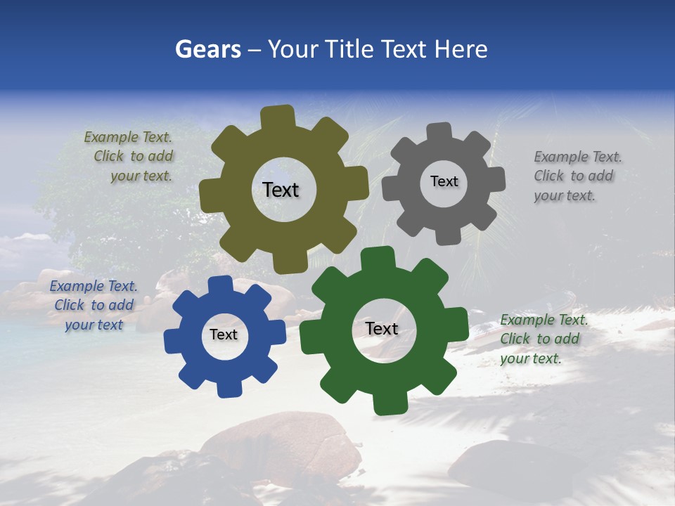 Tropics Palm Beach PowerPoint Template