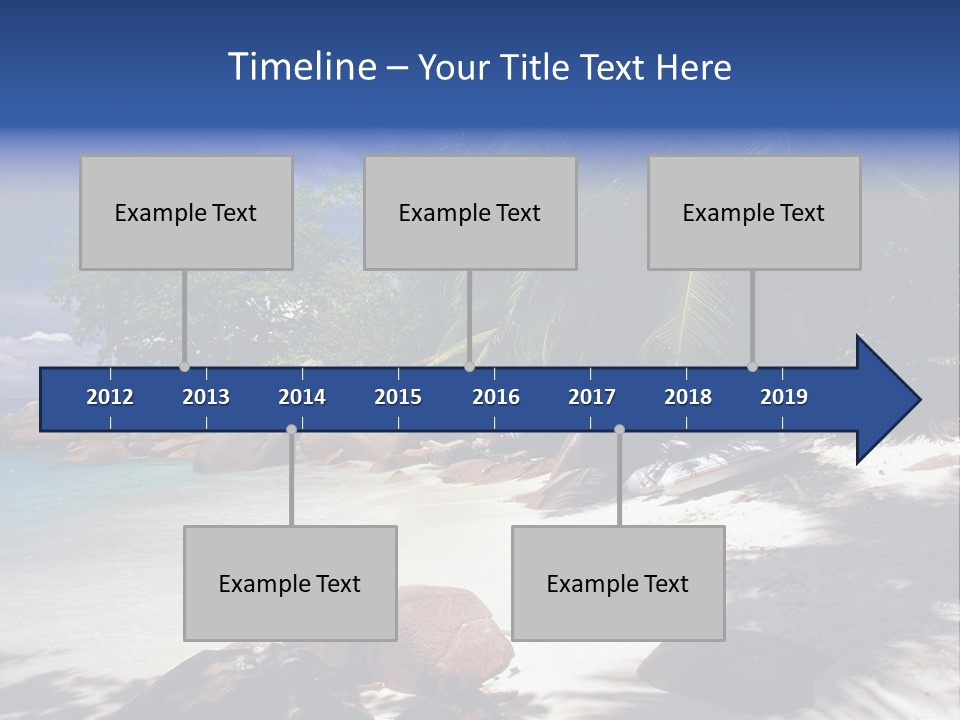 Tropics Palm Beach PowerPoint Template