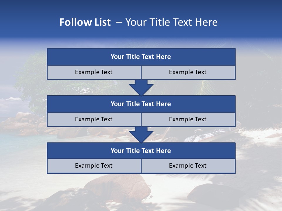 Tropics Palm Beach PowerPoint Template