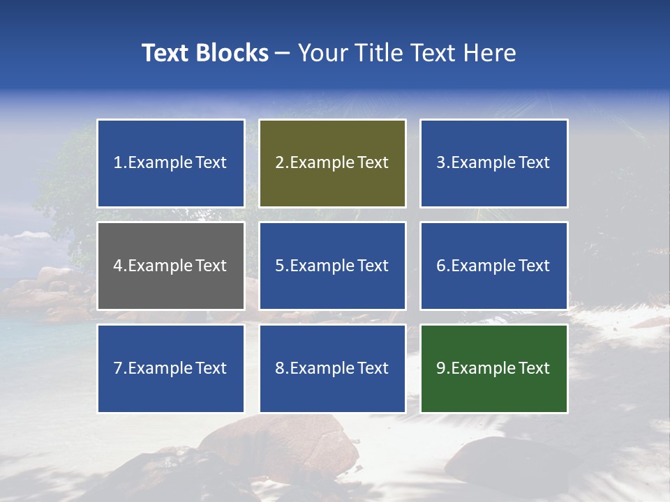 Tropics Palm Beach PowerPoint Template