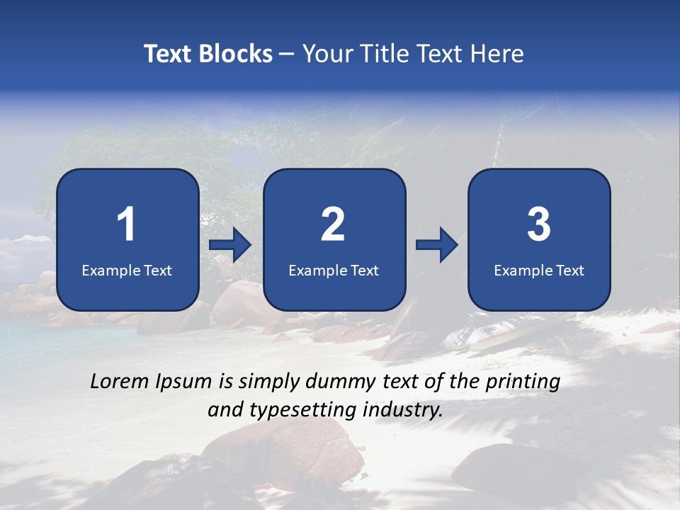 Tropics Palm Beach PowerPoint Template