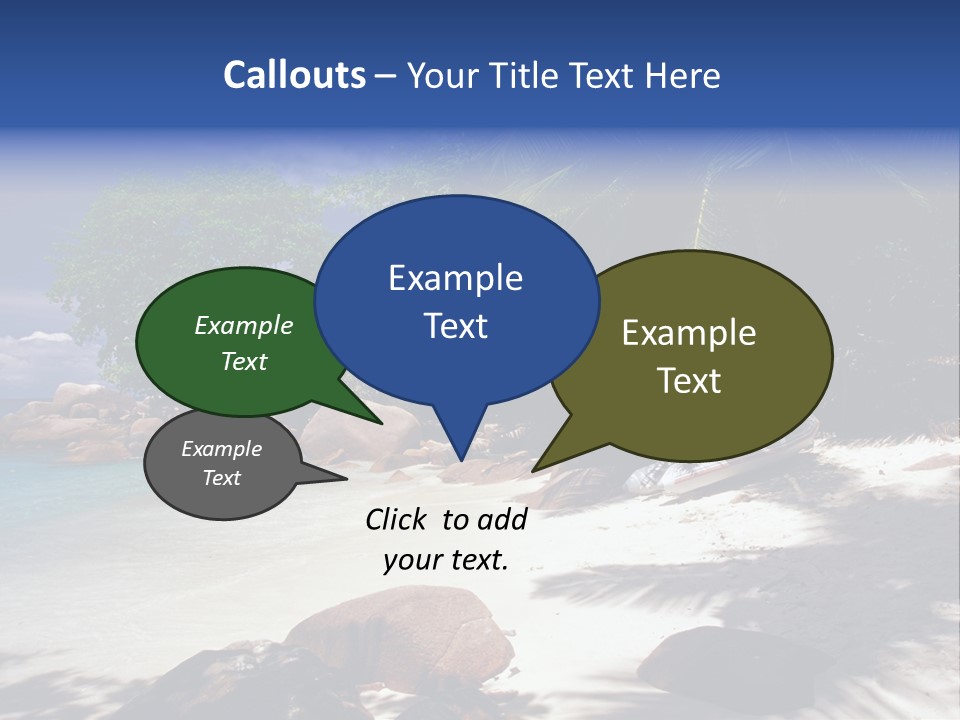 Tropics Palm Beach PowerPoint Template