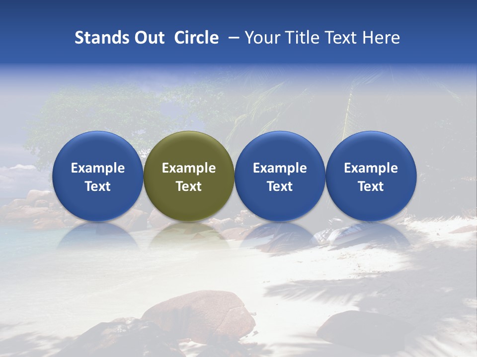 Tropics Palm Beach PowerPoint Template