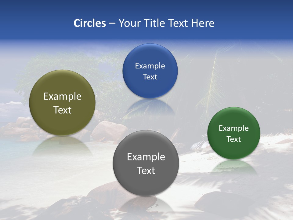 Tropics Palm Beach PowerPoint Template