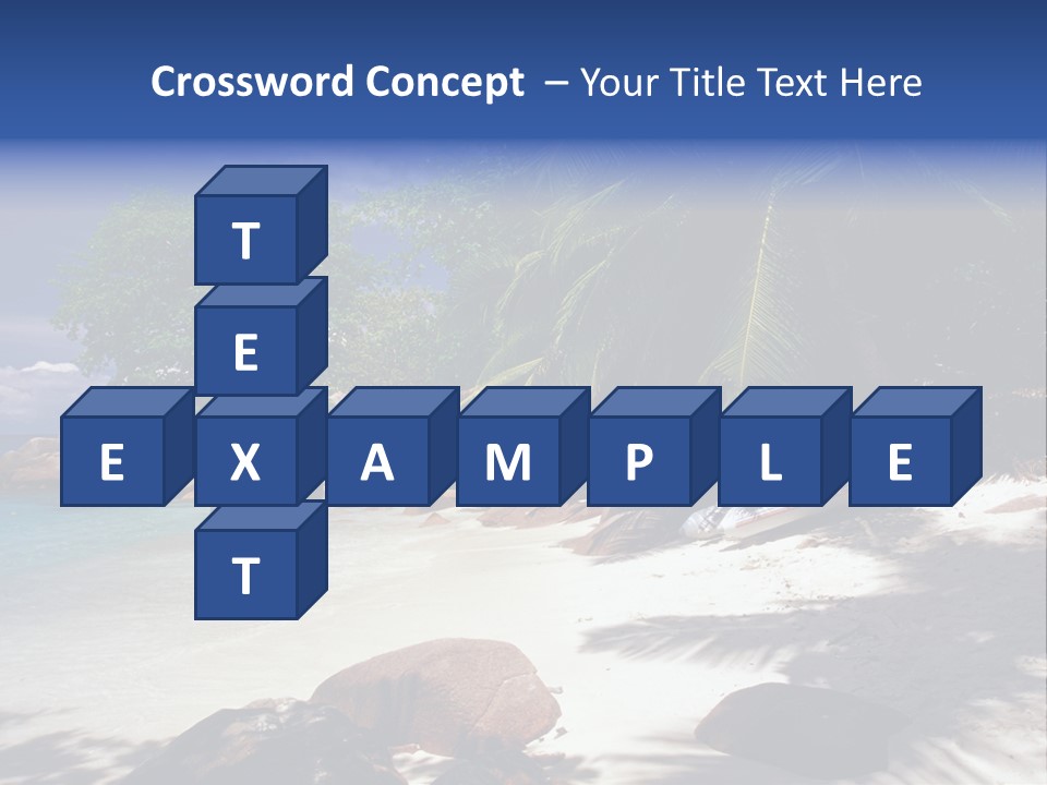 Tropics Palm Beach PowerPoint Template