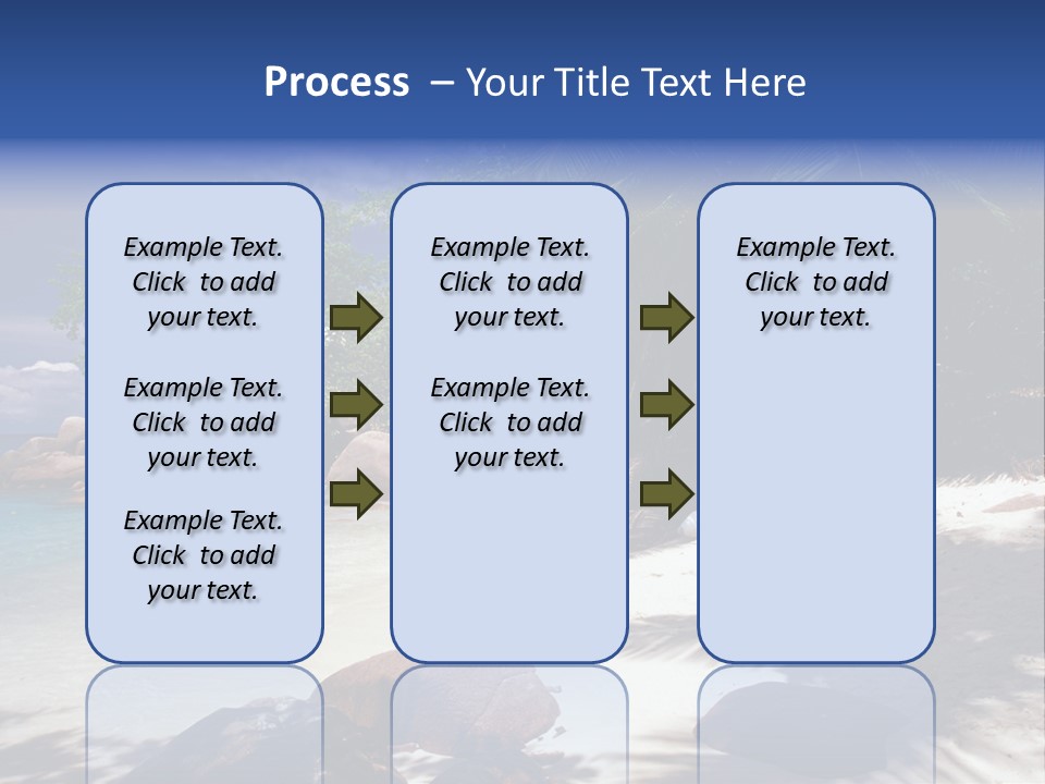 Tropics Palm Beach PowerPoint Template