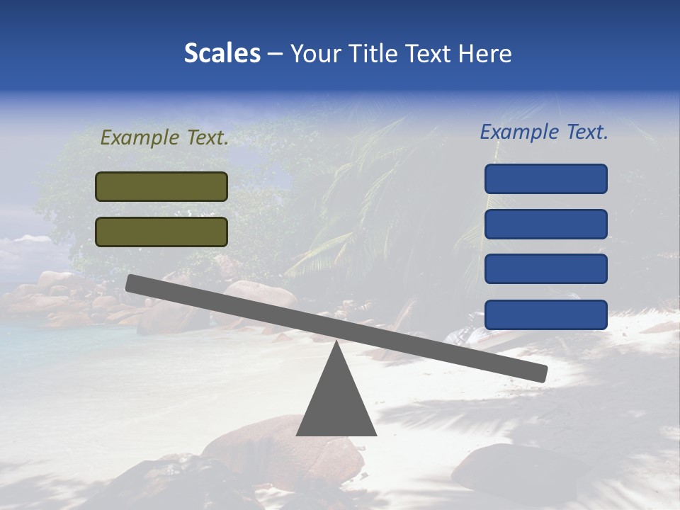 Tropics Palm Beach PowerPoint Template