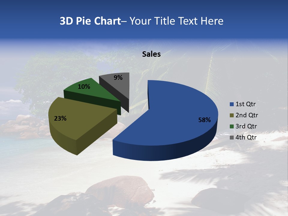 Tropics Palm Beach PowerPoint Template