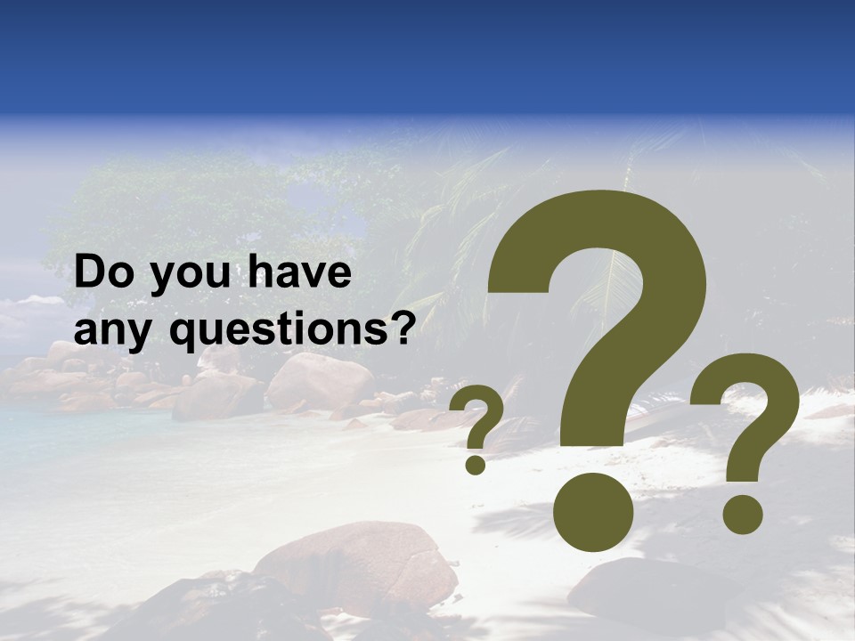 Tropics Palm Beach PowerPoint Template