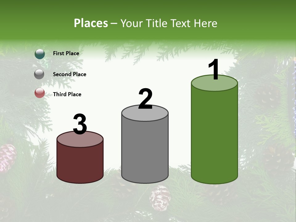 Framing Needle Winter PowerPoint Template