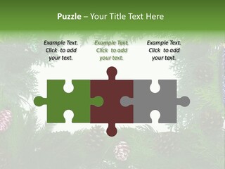 Framing Needle Winter PowerPoint Template