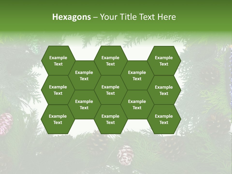 Framing Needle Winter PowerPoint Template