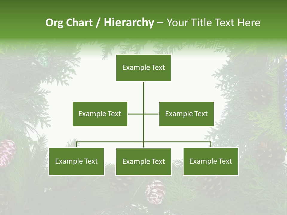 Framing Needle Winter PowerPoint Template