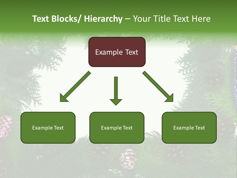 Framing Needle Winter PowerPoint Template